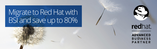 Migrate to Red Hat with BSi and save up to 80%