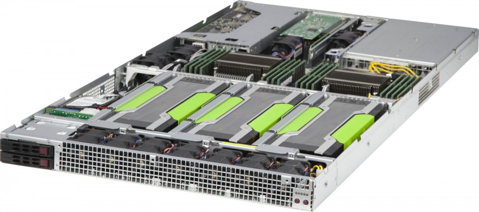 1U 4x GPU Server