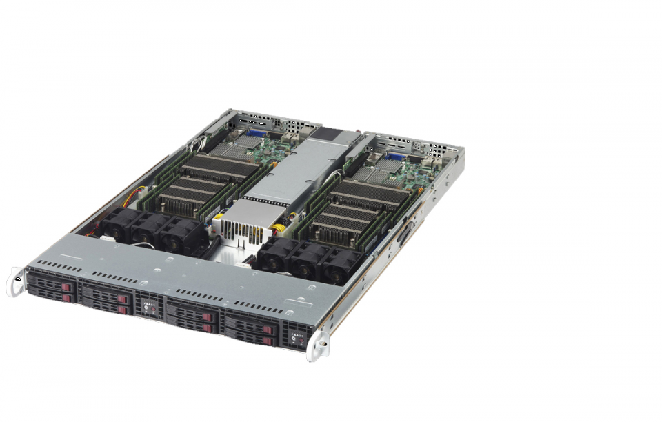 1U Twin SuperServer 1028TR-TF