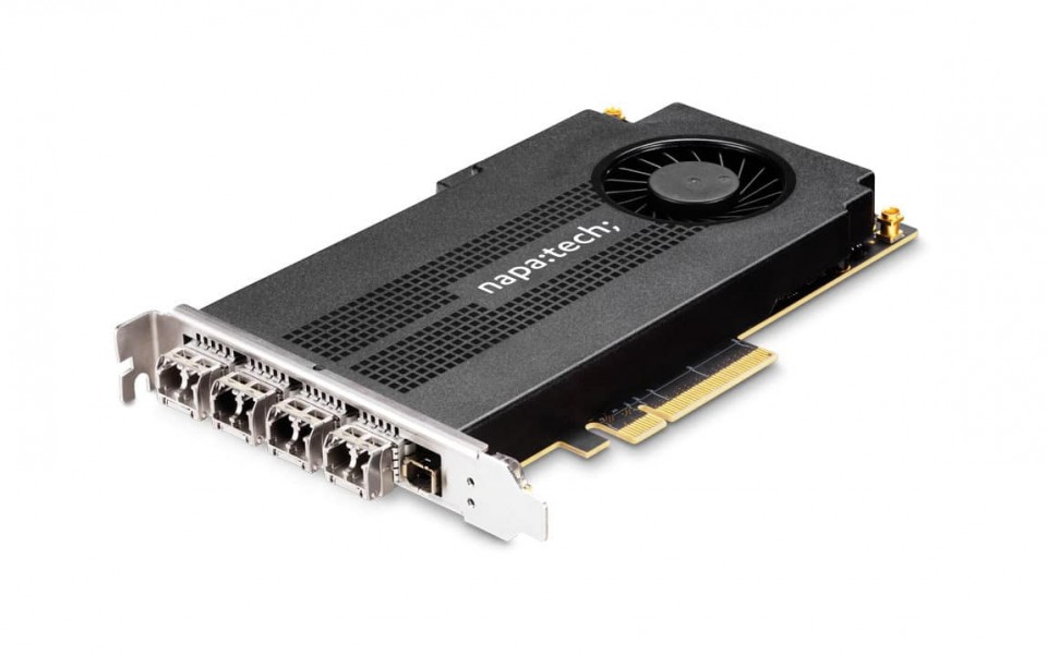 Napatech Link™ NT40A01 SmartNIC