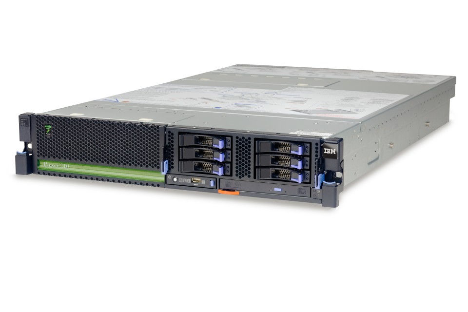 IBM Power 710 Express Rack Mount Server