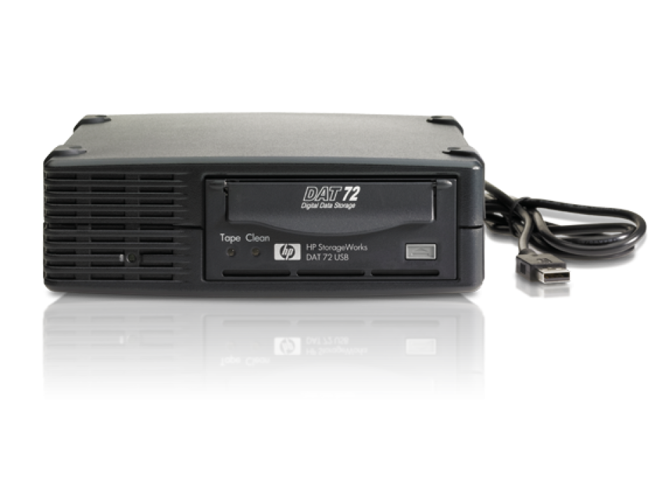 HP DAT 72 External USB Tape Drive