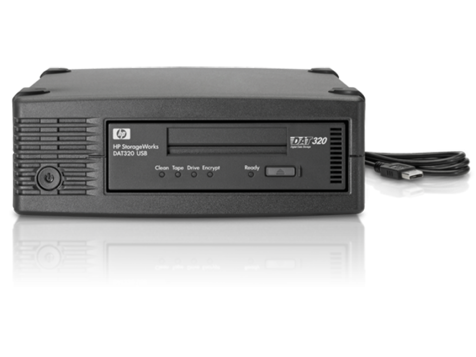 HP DAT 320 External Tape Drive