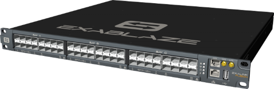 Exablaze ExaLINK FUSION Ultra Low Latency Switch and Application Platform