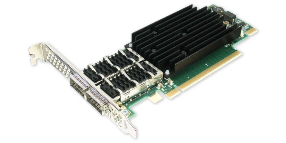 Flareon Ultra SFN8542 Plus Dual-Port 40GbE QSFP+ PCIe 3.1 Server I/O Adapter