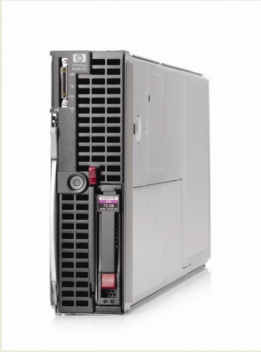 HP ProLiant BL465c G7 6128HE 1P 8GB-R P410i/1GB FBWC Hot Plug 2 SFF Server (518867-B21)