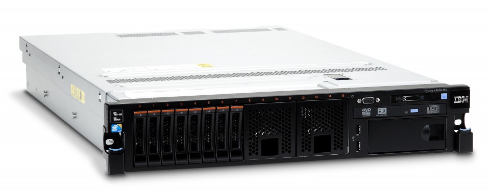 IBM Server x3650 M4 Rack Mount Server