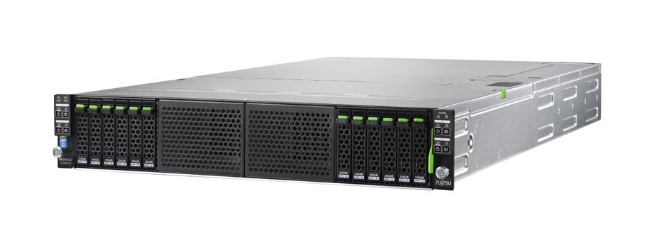 サーバー FUJITSU PRIMERGY CX400 M1 Fujitsu PRIMERGY CX400 M1 with 4 x CX2550 M2 CTO No CPU